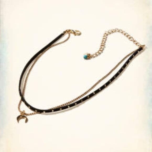 VINTAGE LAYERED CHOKER TRENDY CUTE DAINTY CLASSIC - Picture 1 of 1